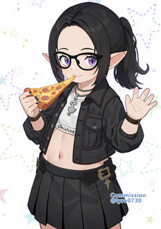 Full color commission (Thigh up) Full color commission (Thigh up)